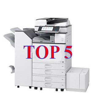 Top 5 dòng máy photocopy Ricoh bán chạy nhất năm 2017