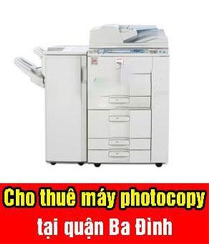 Cho thuê máy photocopy tại quận Ba Đình
