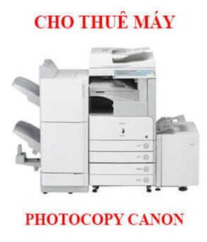 Cho thuê máy photocopy Canon