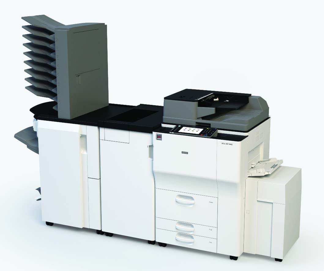 Máy photocopy Ricoh MP 7502 có trọng lượng lớn nhưng vẫn được nhiều đơn vị tin dùng