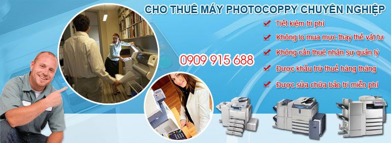 Cho thuê máy photocopy giá rẻ tại quận Thanh Xuân 