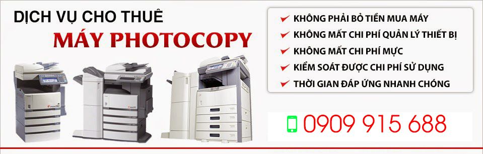 Sử dụng dịch vụ cho thuê máy photocopy để bảo đảm sức khỏe