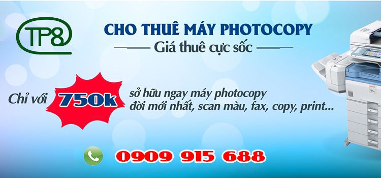 Dịch vụ cho thuê máy photocopy của Thuận Phát