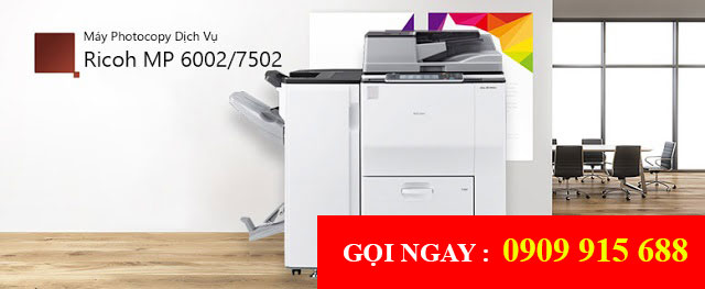 Cho thuê máy photocopy Ricoh MP 7502 với giá siêu rẻ