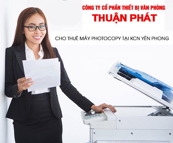 Thuê máy photocopy tại KCN Yên Phong