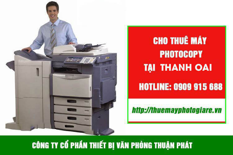 Cho thuê máy photocopy tại huyện Thanh Oai với giá siêu rẻ