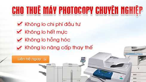 Dịch vụ cho thuê máy photocopy tại Times CiTy giá rẻ