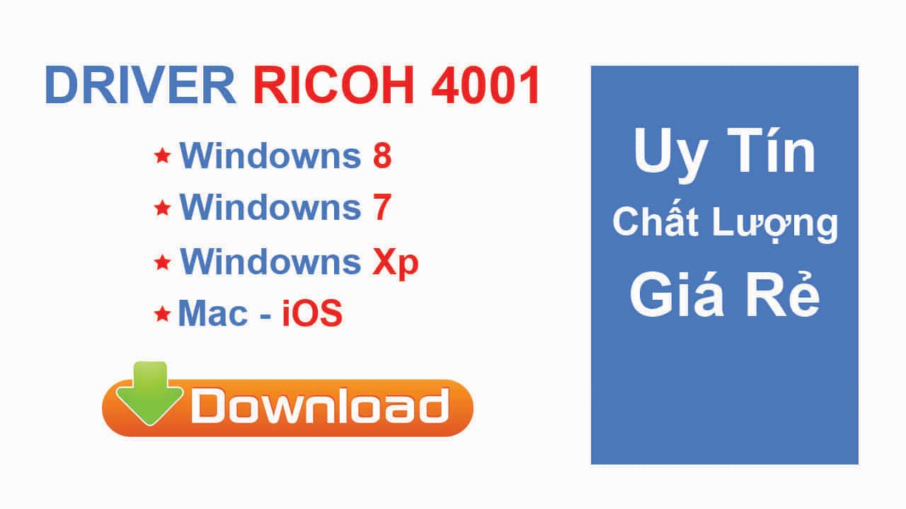 download driver Ricoh MP 4001