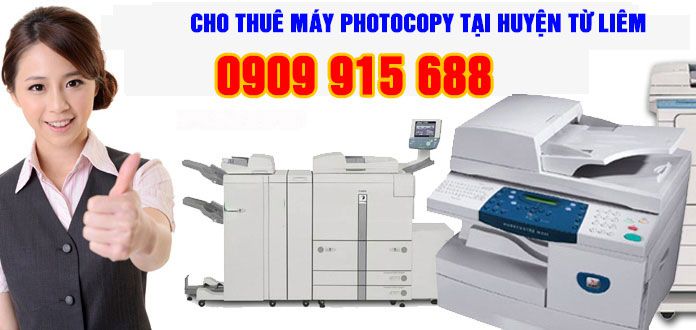 Cho thuê máy photocopy tại Từ Liêm